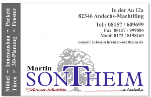 Martin Sontheim Schreinerwerksttte