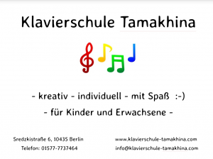 Klavierschule Tamakhina