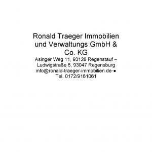 Ronald Traeger Immobilien- und Verwaltungs-GmbH & Co. KG