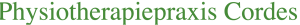 Physiotherapiepraxis Cordes